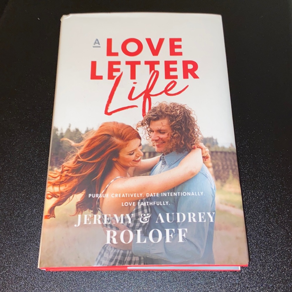 Hard cover book- A love letter life